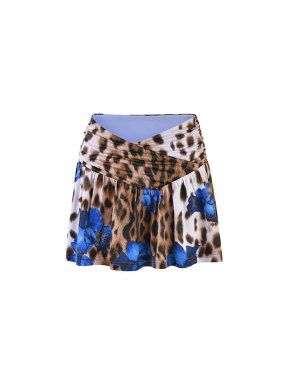 BRIXLEY SKORT - MULTI : LEOPARD