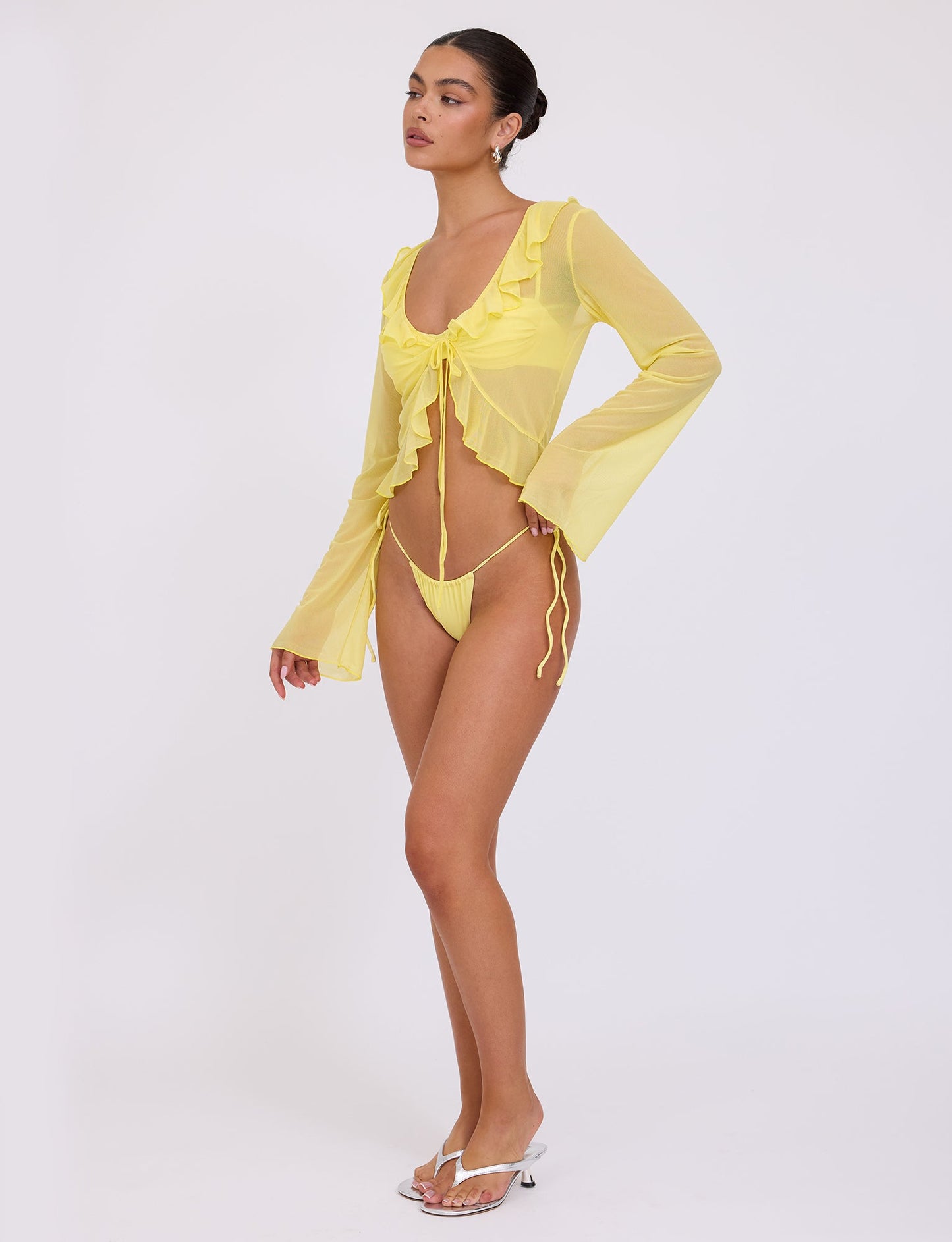 CORVIN TOP - YELLOW : LEMON