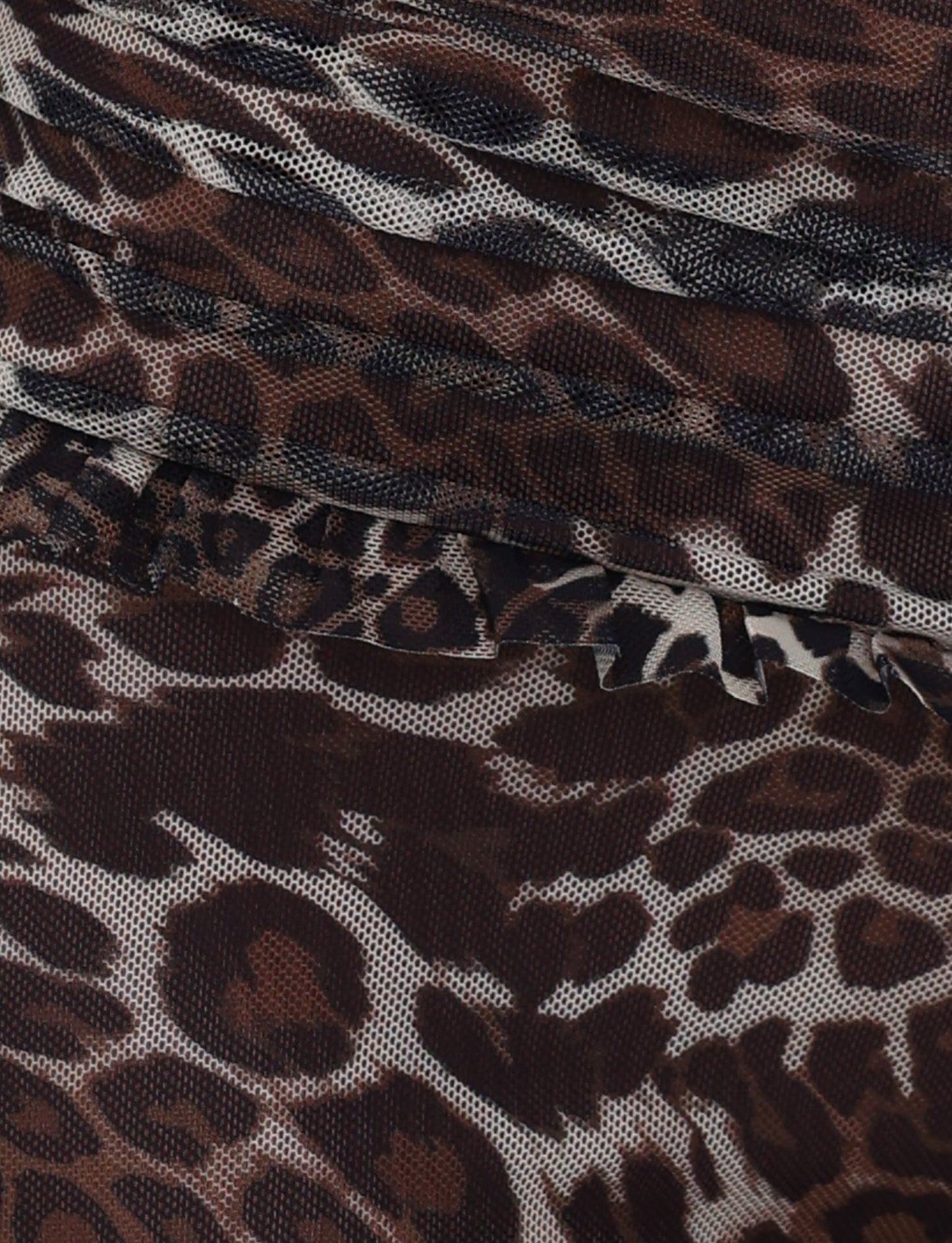 GINNY SHORT - NEUTRAL : LEOPARD