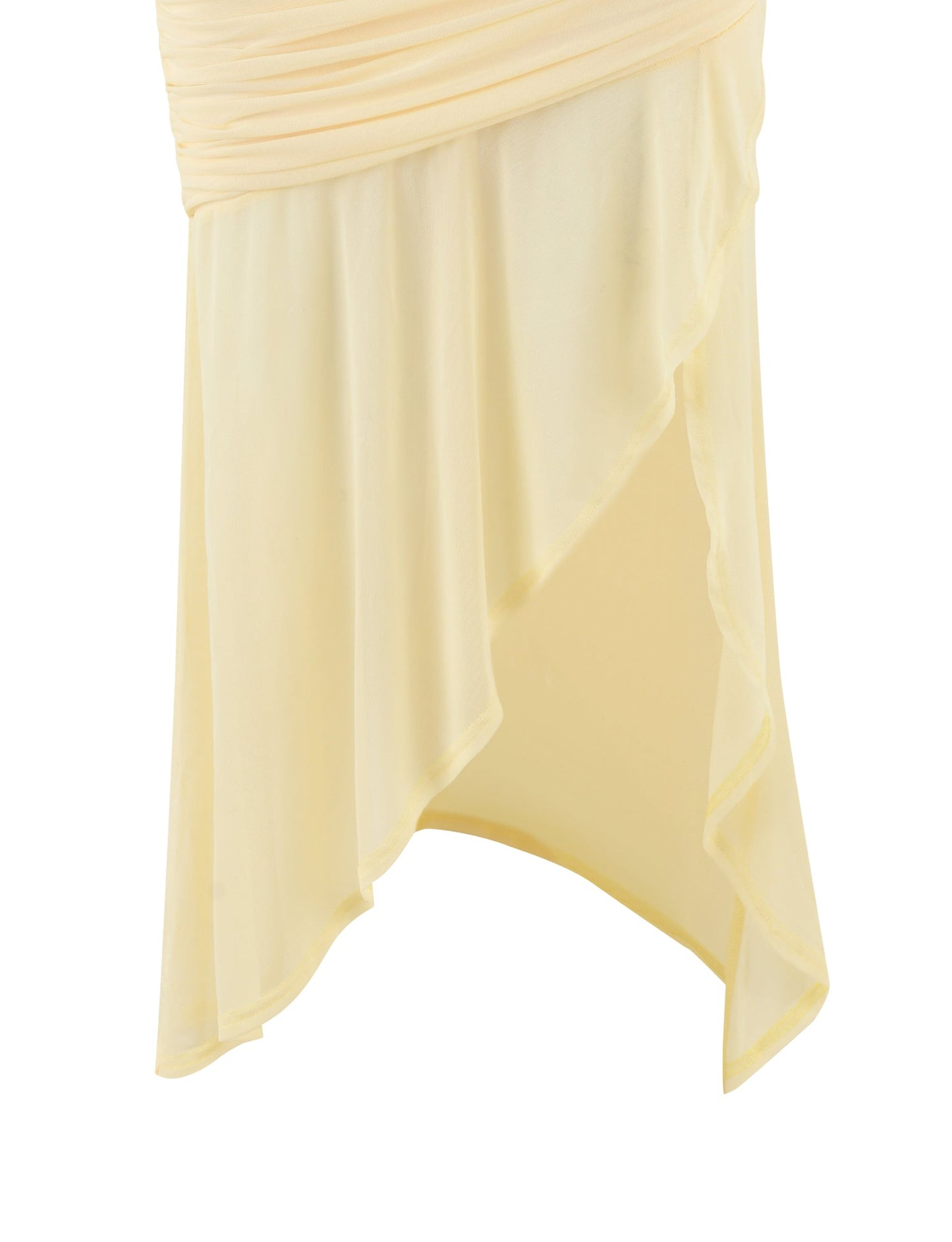 COVE MIDI DRESS - YELLOW : BUTTER