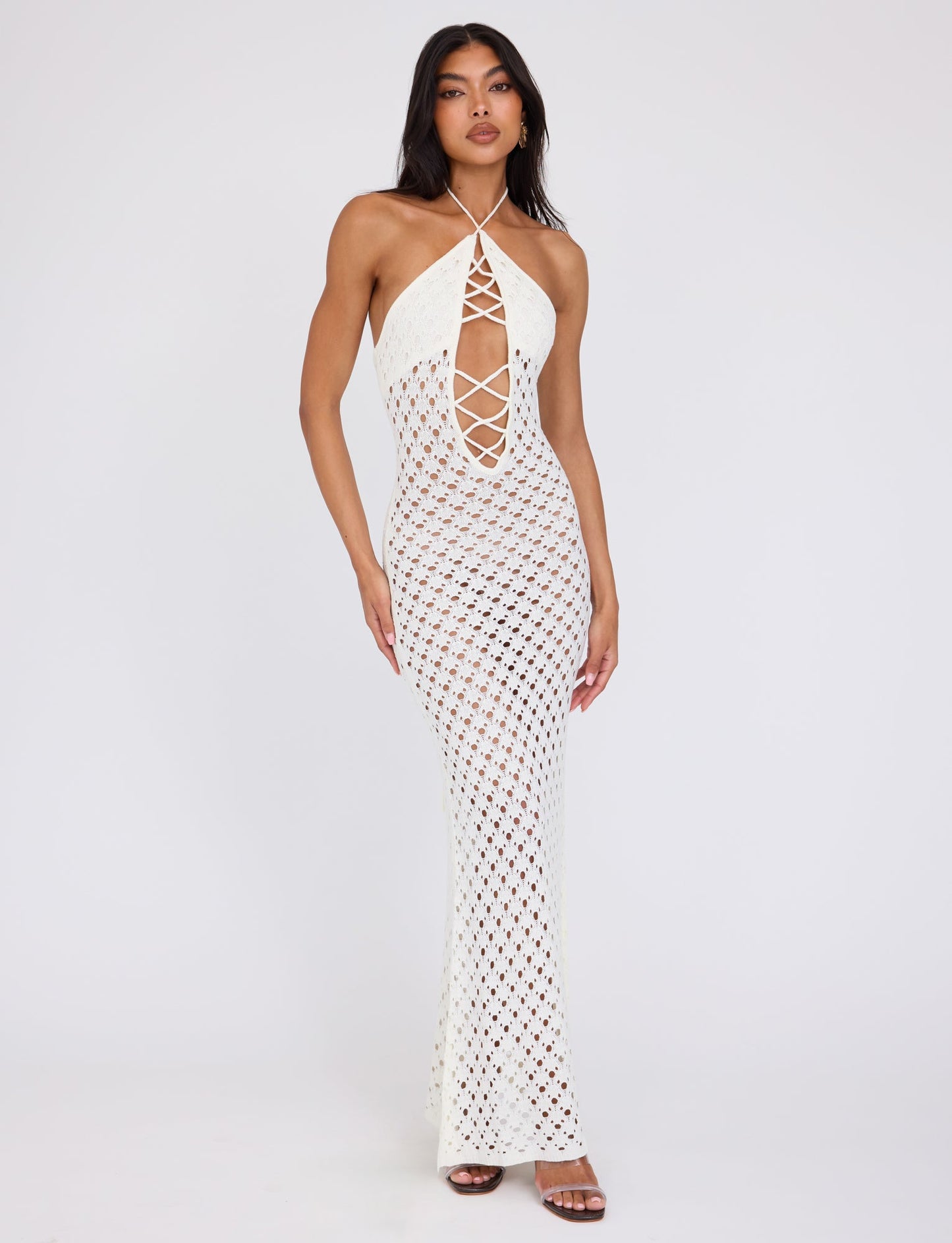 CIARAN DRESS - WHITE