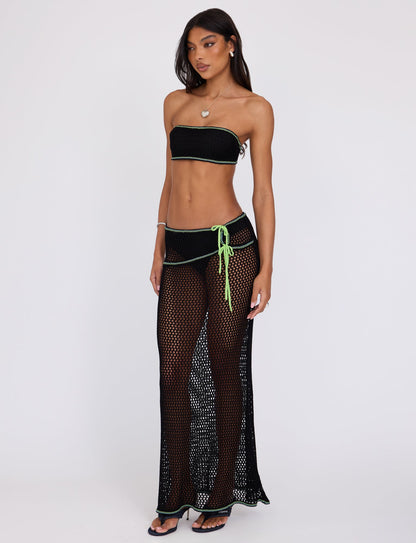 AZARIA SKIRT - BLACK