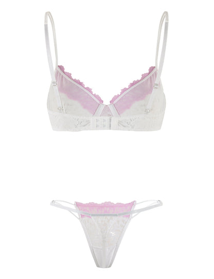 DEVYN SET - MULTI : WHITE/ PINK