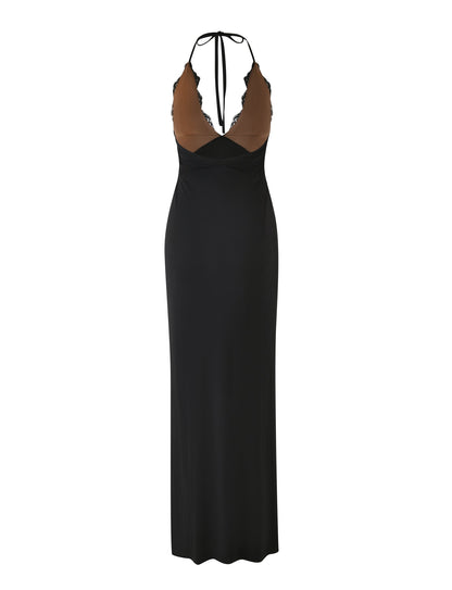 DEENA MAXI DRESS - BLACK