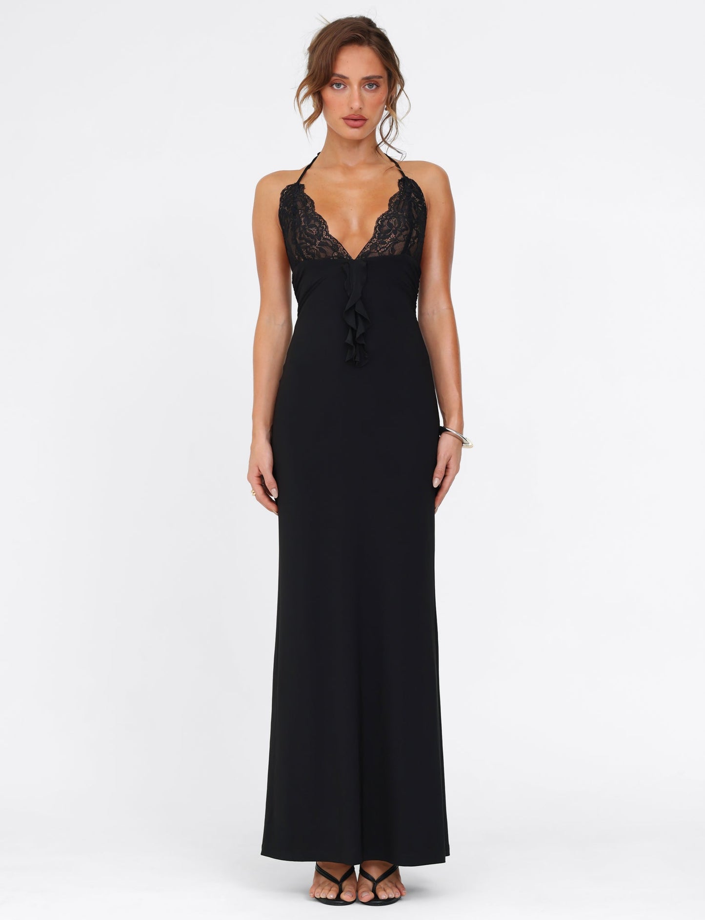 DEENA MAXI DRESS - BLACK