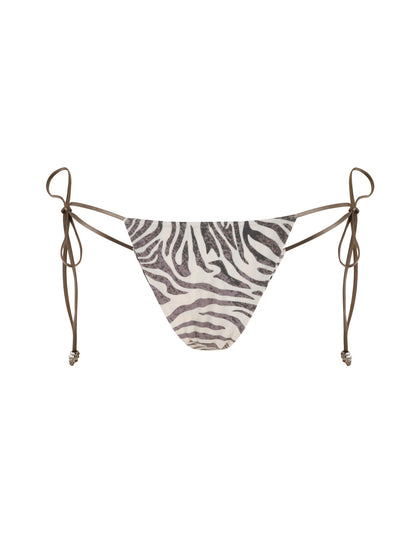 AVE BIKINI BOTTOM - NEUTRAL : ZEBRA