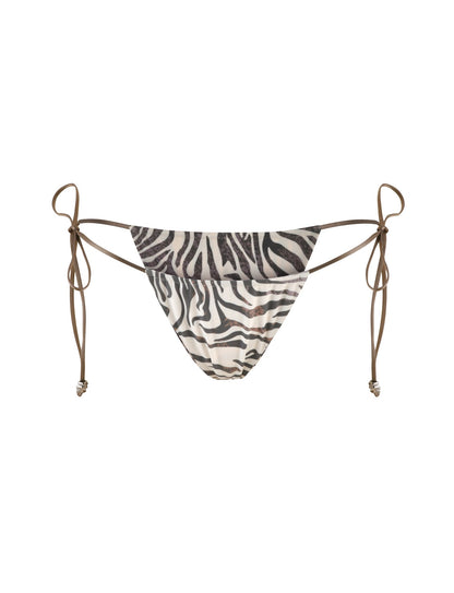 AVE BIKINI BOTTOM - NEUTRAL : ZEBRA