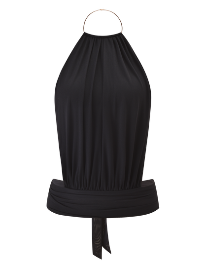 EVANNA TOP - BLACK