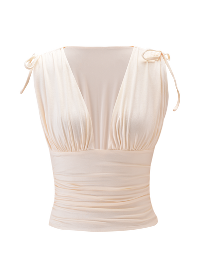 HALONA TOP - CREAM