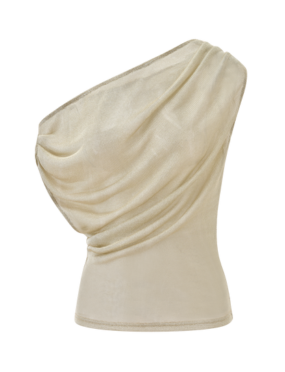 CLANCY TOP - GOLD